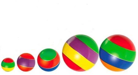 Купить Мячи резиновые (комплект из 5 мячей различного диаметра) в Грязи 