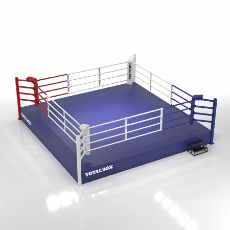 Купить Ринг боксерский Totalbox на помосте 0,5 м, 7х7м, 6х6м. в Грязи 