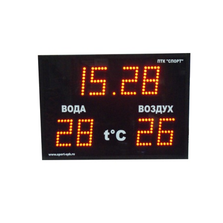 Купить Часы-термометр СТ1.13-2t для бассейна в Грязи 