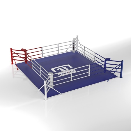 Купить Ринг боксерский напольный Totalbox на упорах 5х5м в Грязи 