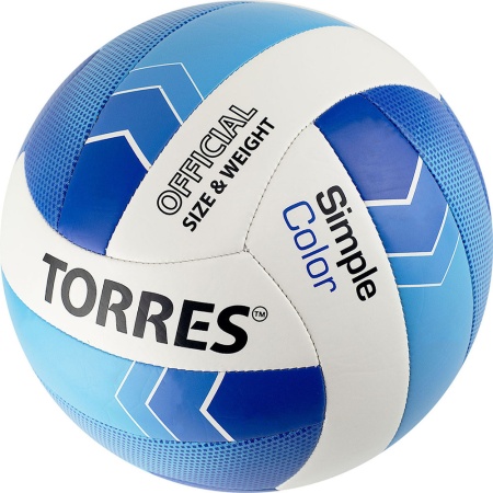 Купить Мяч волейбольный Torres Simple Color любительский р.5 в Грязи 